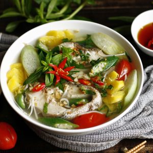 Canh chua cá lóc miền Tây