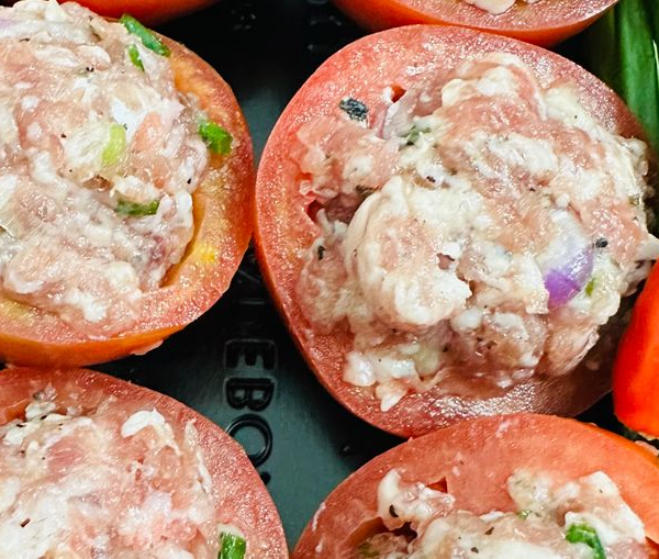 Cà Chua Nhồi Thịt