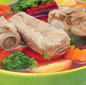 Canh Sườn Non Hầm Ngũ Quả