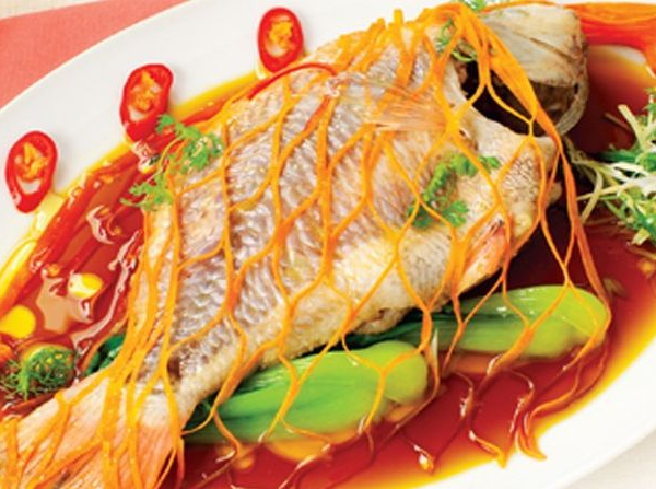 Cá Điêu Hồng chưng tương
