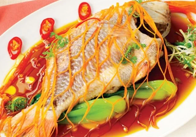 Cá Điêu Hồng chưng tương