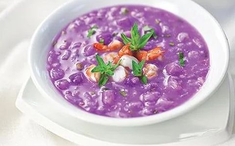 Canh khoai mỡ thịt bằm
