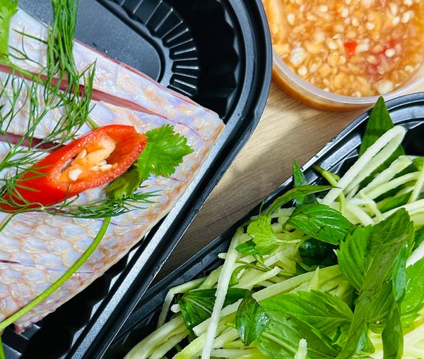 Cá Điêu Hồng Chiên Mắm Xoài