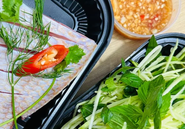 Cá Điêu Hồng Chiên Mắm Xoài
