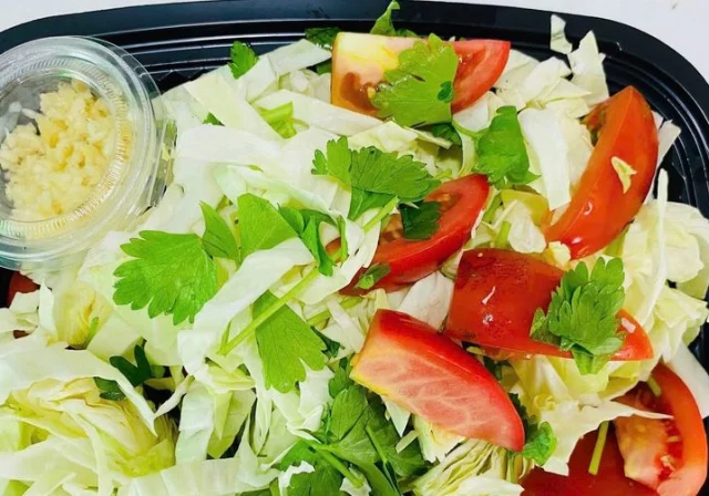 Bắp Cải Xào Cà Chua