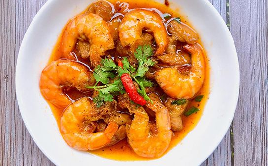 Tôm ram mặn