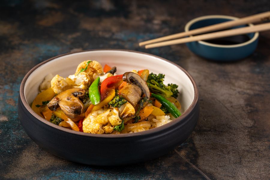 Cải ngọt xào thịt băm
