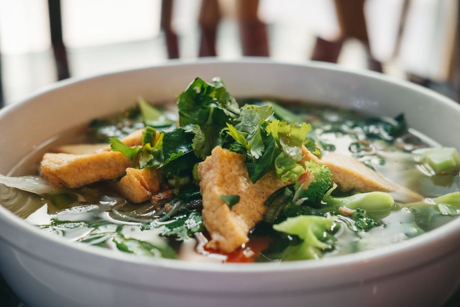 Canh đu đủ hầm xương
