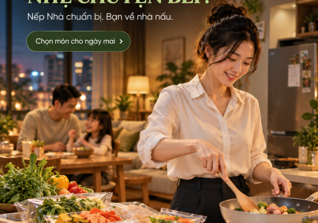 Thực đơn 5 ngày cho gia đình bận rộn: bớt nghĩ món, thêm giờ bên nhau
